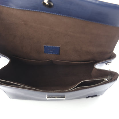 Louis Vuitton Epi Cluny MM Indigo 5 of 9