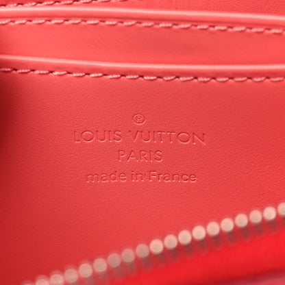 Louis Vuitton LOUIS VUITTON Vernis Rayures Zippy Coin Purse Poppy 6 of 7