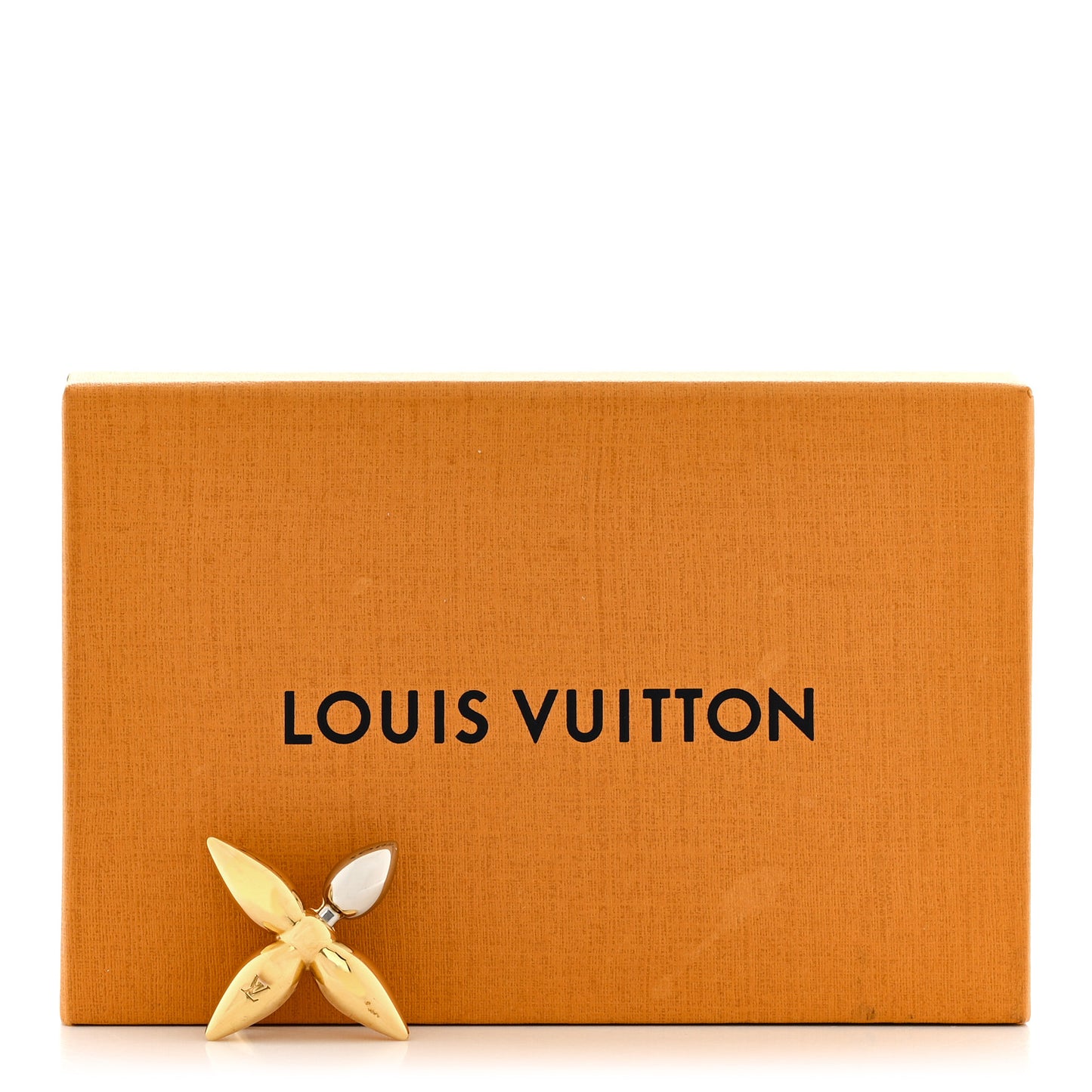 Monogram Metal Louisette Hair Clip Gold