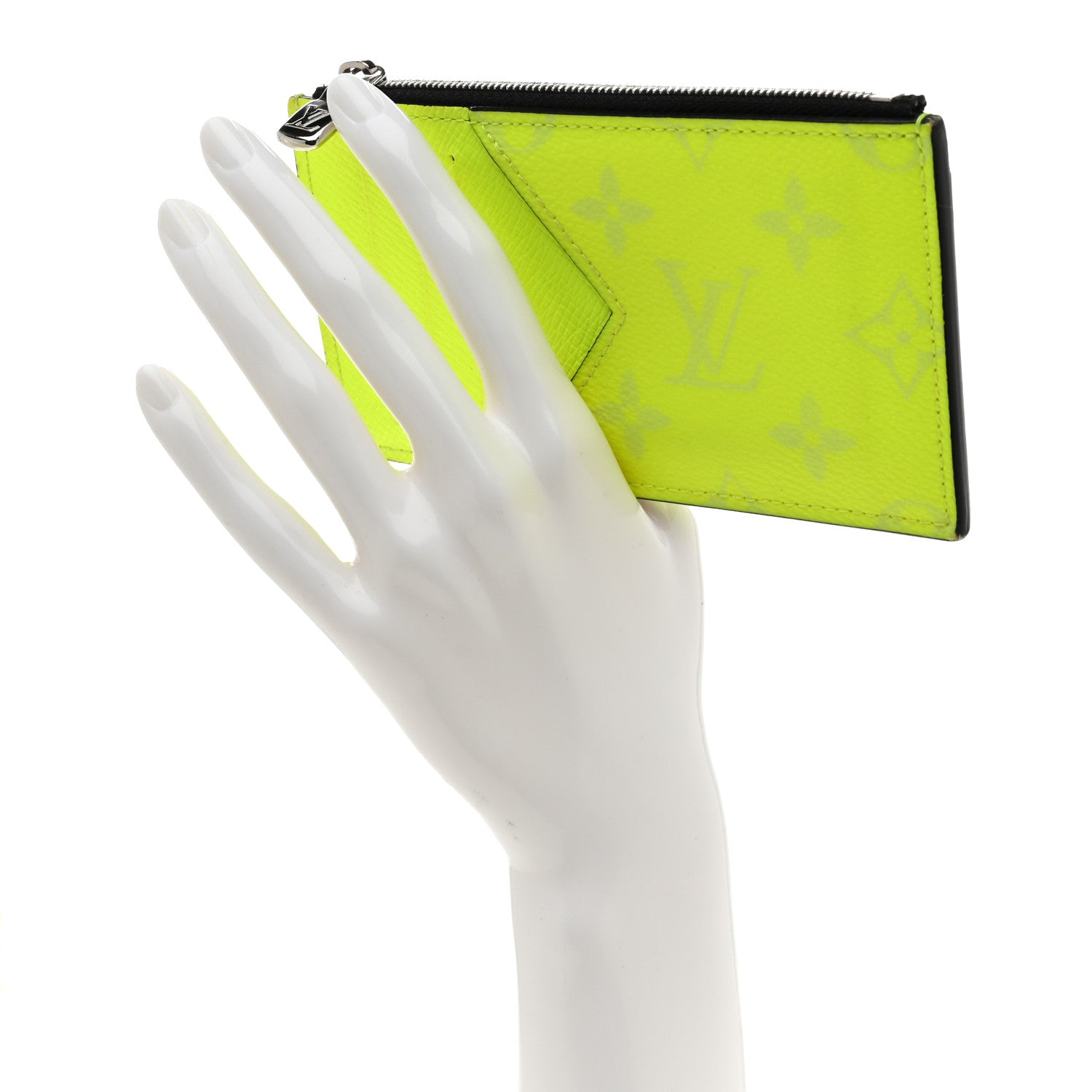 Louis Vuitton Taigarama Coin Card Holder Yellow 2 of 6