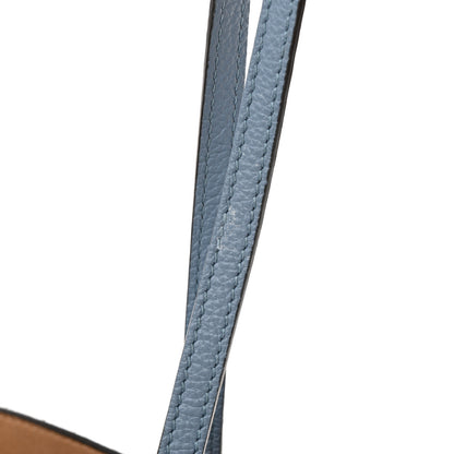 Jimmy Choo Grainy Calfskin Nine2Five East West Tote Smoky Blue 22 of 22