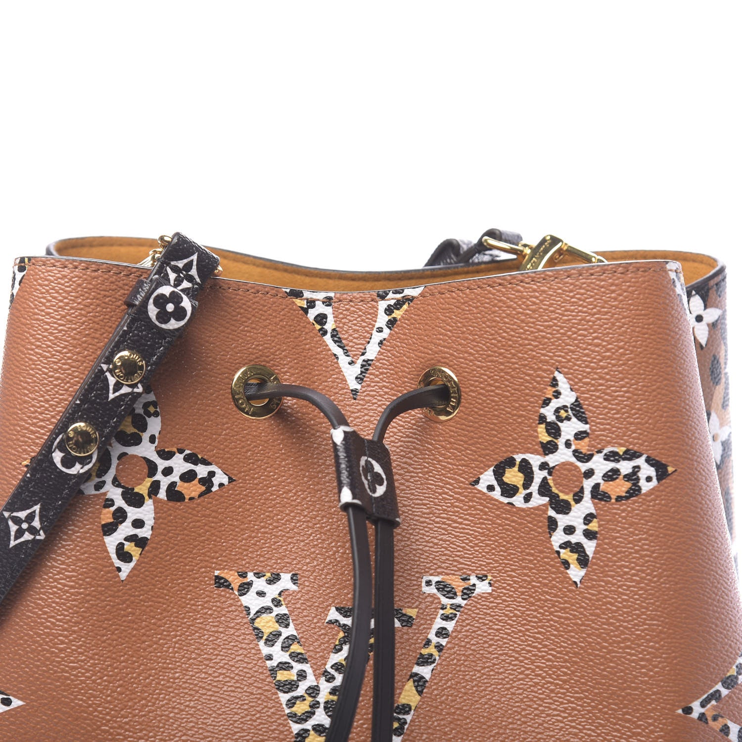 Louis Vuitton Monogram Giant Jungle NéoNoé Caramel 7 of 9