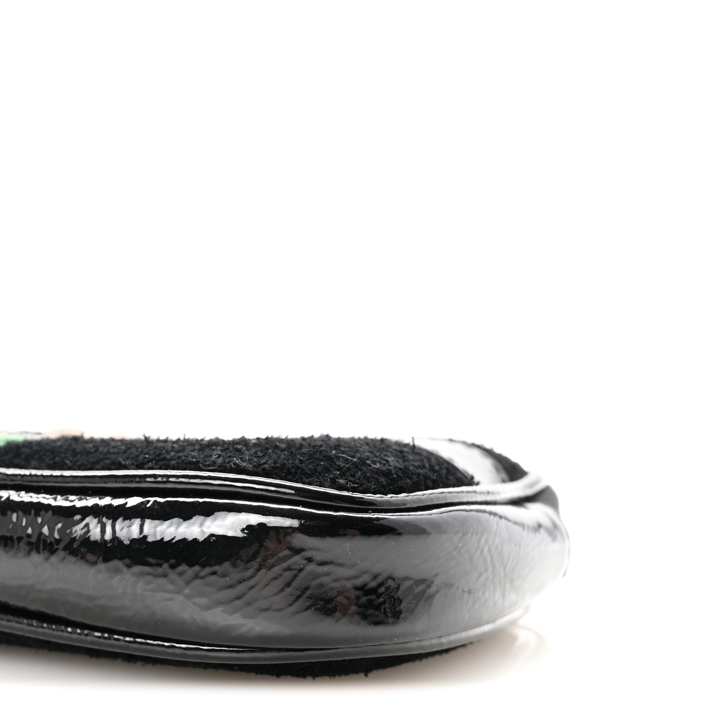 Suede Patent Ophidia Belted iPhone Case 85 34 Black