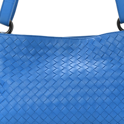 Bottega Veneta Nappa Intrecciato Shoulder Bag Bleuette 9 of 11