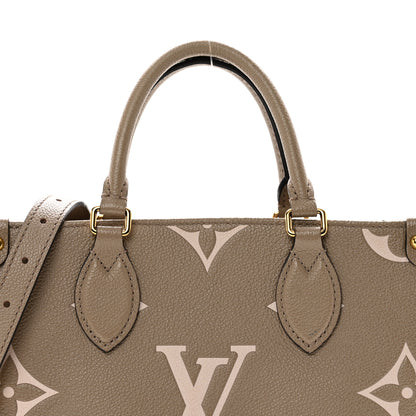 Louis Vuitton LOUIS VUITTON Empreinte Monogram Giant Onthego PM Tourterelle Creme 6 of 9