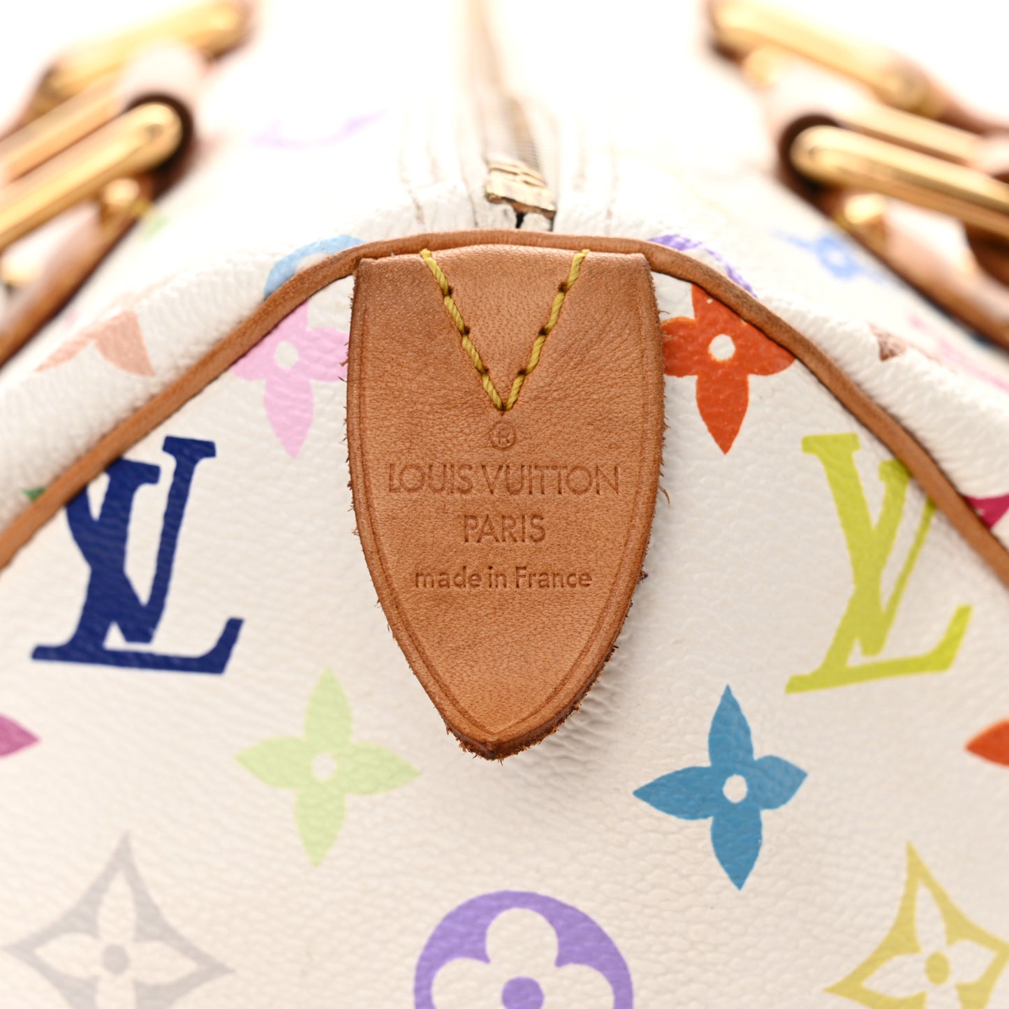 Monogram Multicolor Speedy 30 White