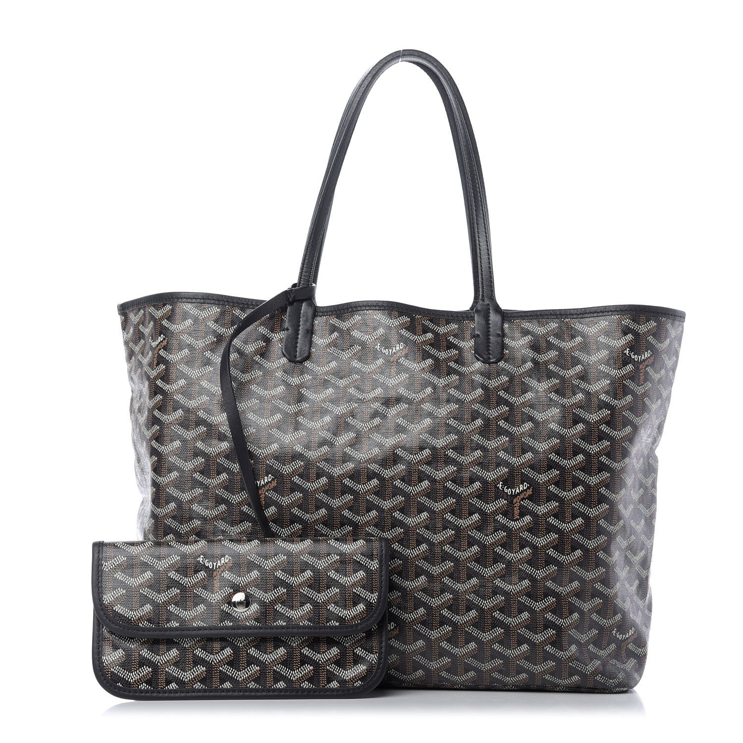 Goyard Goyardine Saint Louis PM Black 1 of 8