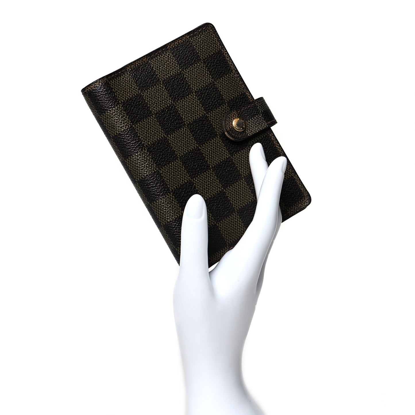 Damier Ebene Small Ring Agenda Cover