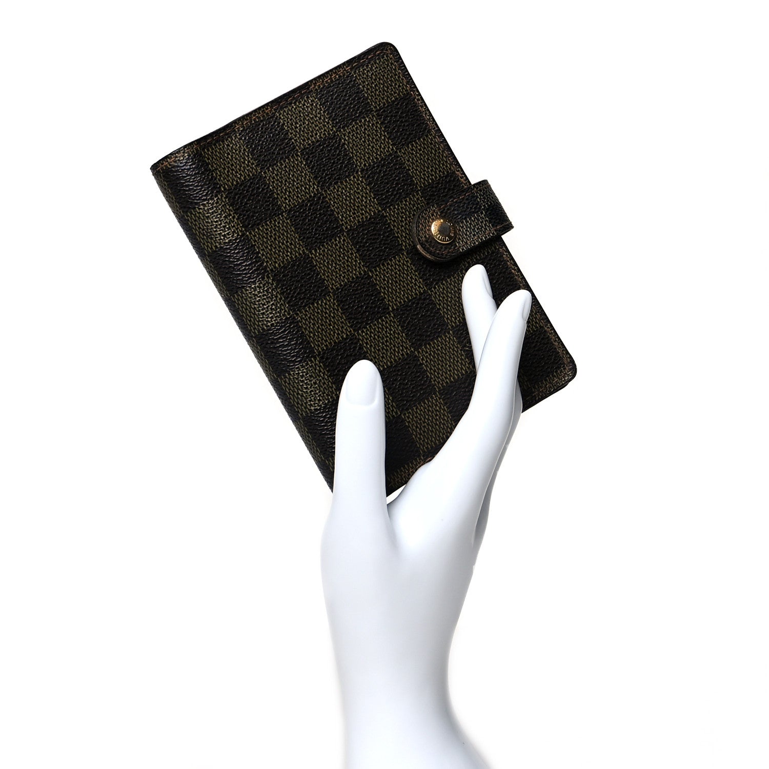 Louis Vuitton Damier Ebene Small Ring Agenda Cover 2 of 11