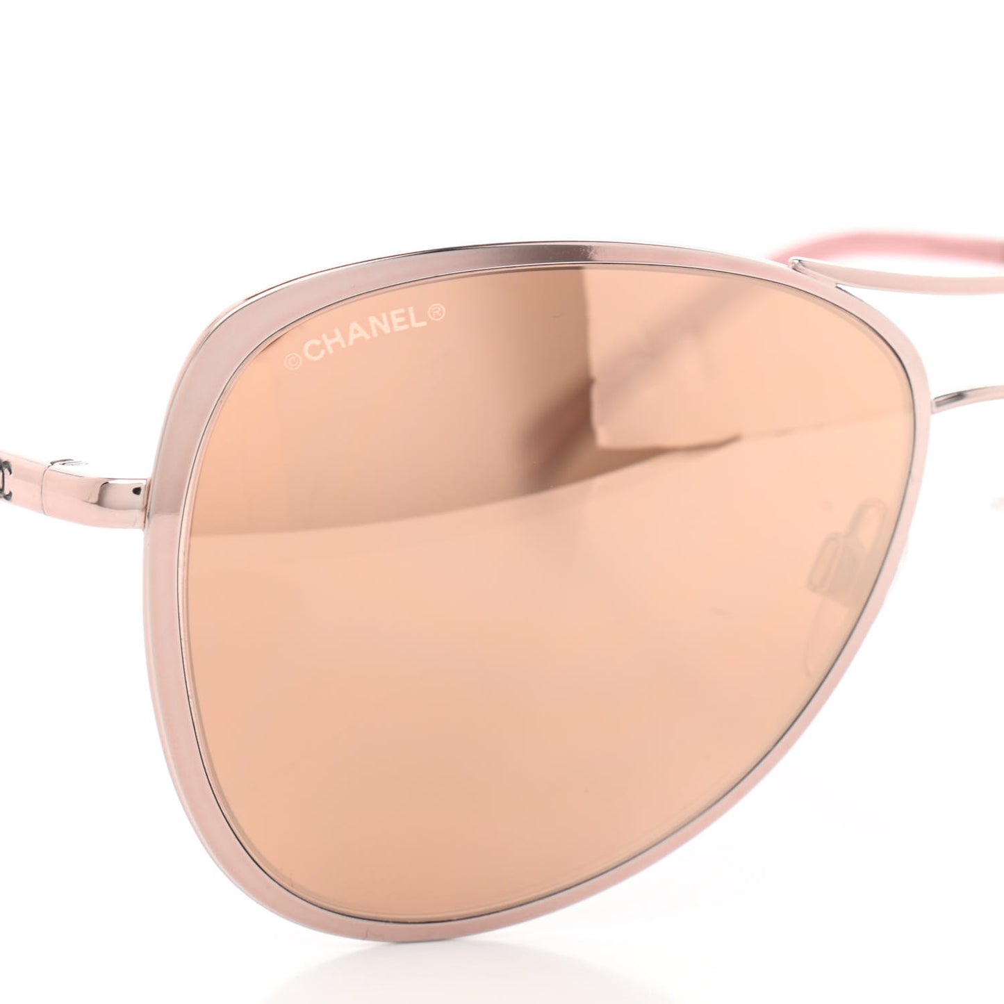 18K Pilot Summer Sunglasses 4223 Pink Gold