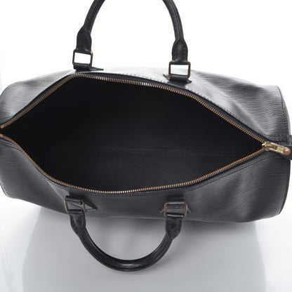 Louis Vuitton Epi Speedy 40 Black 5 of 11
