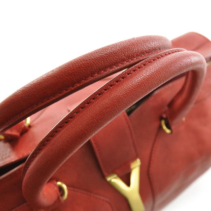 Saint Laurent Sheepskin Large Cabas ChYc Red 5 of 9