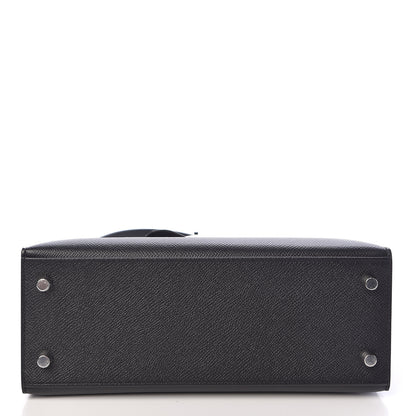 Hermes Epsom Kelly Sellier 25 Black 6 of 38