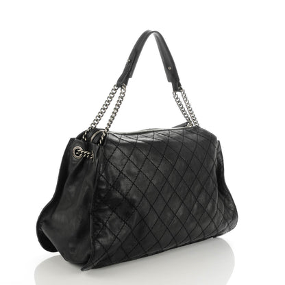 Chanel Calfskin CC Crave Tote Black 3 of 7