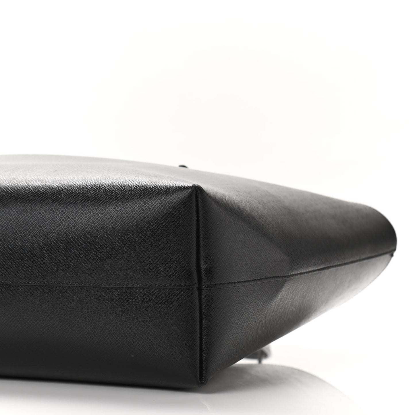 Calfskin Large Shopping Tote Black