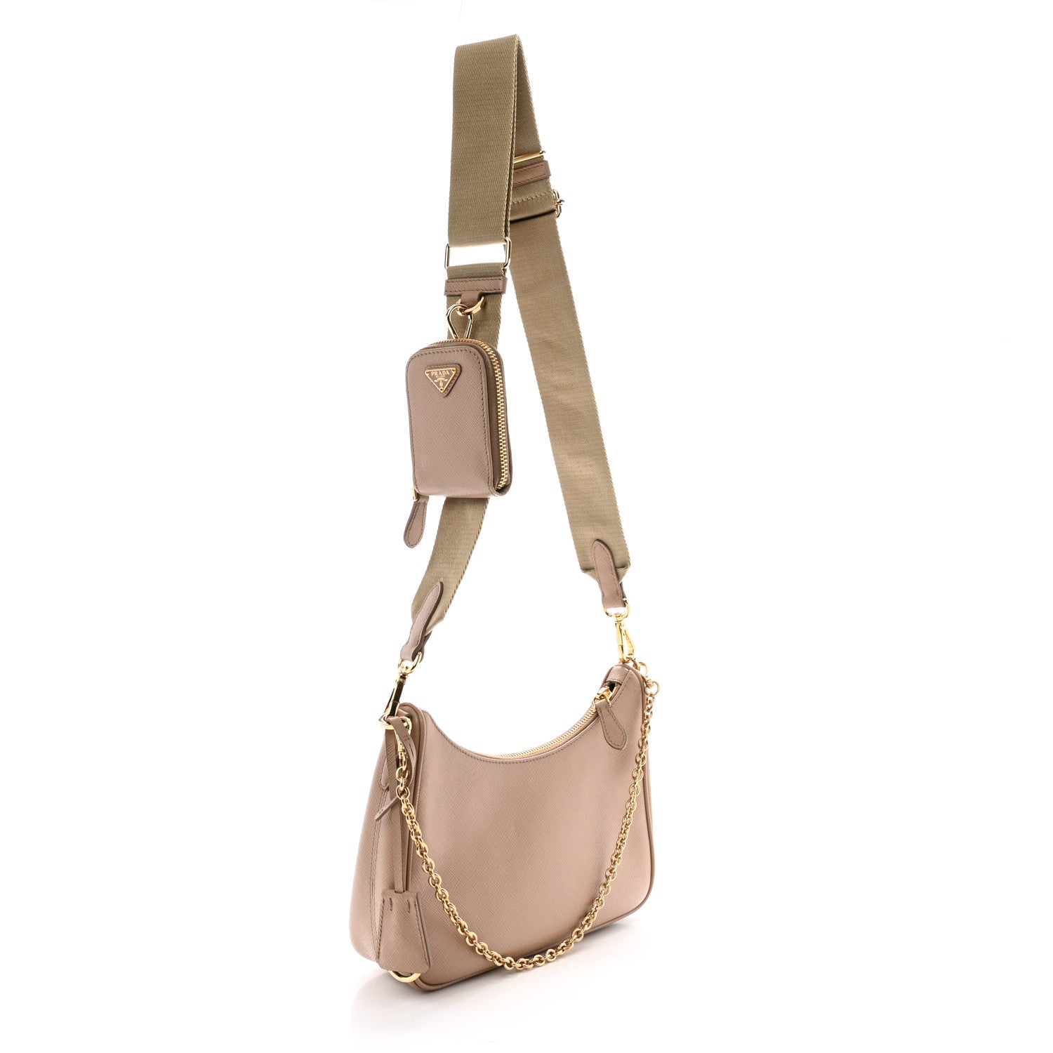 Prada Saffiano Lux Re-Edition 2005 Shoulder Bag Cammeo 3 of 9