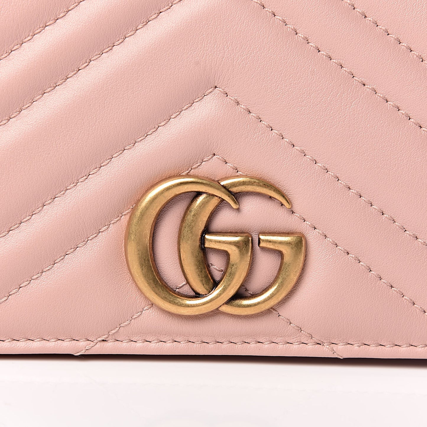 Calfskin Matelasse GG Marmont Mini Bag Perfect Pink