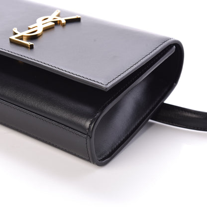 Saint Laurent Smooth Calfskin Monogram Kate Belt Bag Black 8 of 8