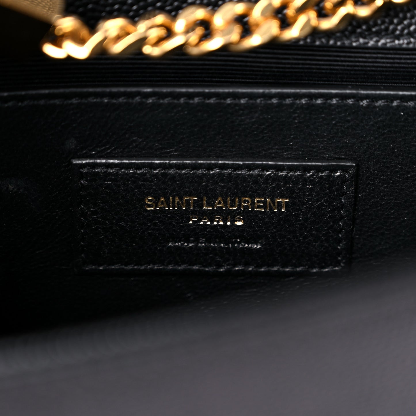 Grain De Poudre Small Monogram Kate Satchel Black