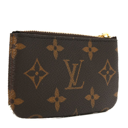 Louis Vuitton Monogram 2022 Christmas Animation Paris Key Pouch Pink 3 of 7