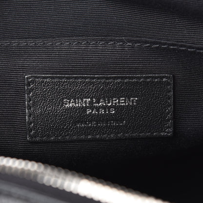 Saint Laurent Lambskin Monogram Small Lou Camera Bag Black 6 of 9
