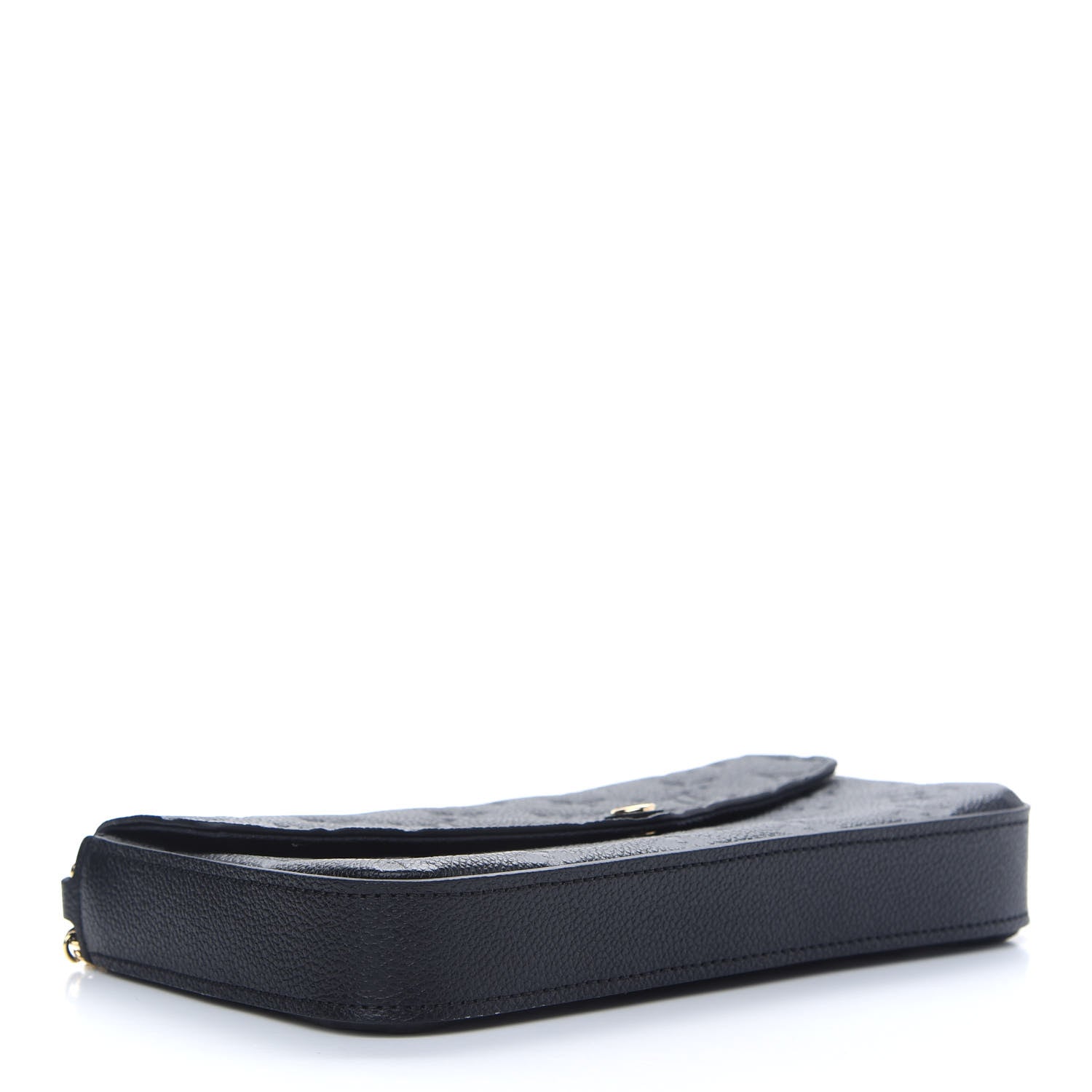 Louis Vuitton Empreinte Pochette Felicie Chain Wallet Black 5 of 9