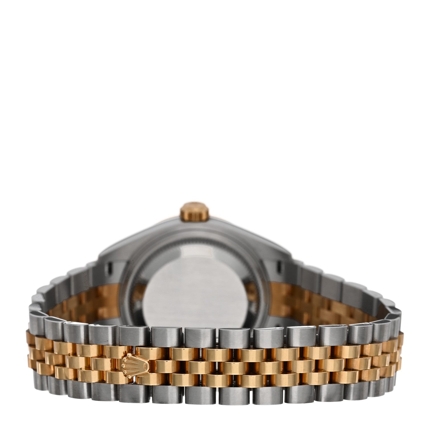 Rolex Stainless Steel 18K Yellow Gold Diamond 28mm Oyster Perpetual Datejust Watch Silver 279173 3 of 5