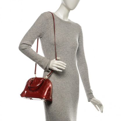 Louis Vuitton Vernis Alma BB Pomme D'Amour 2 of 6