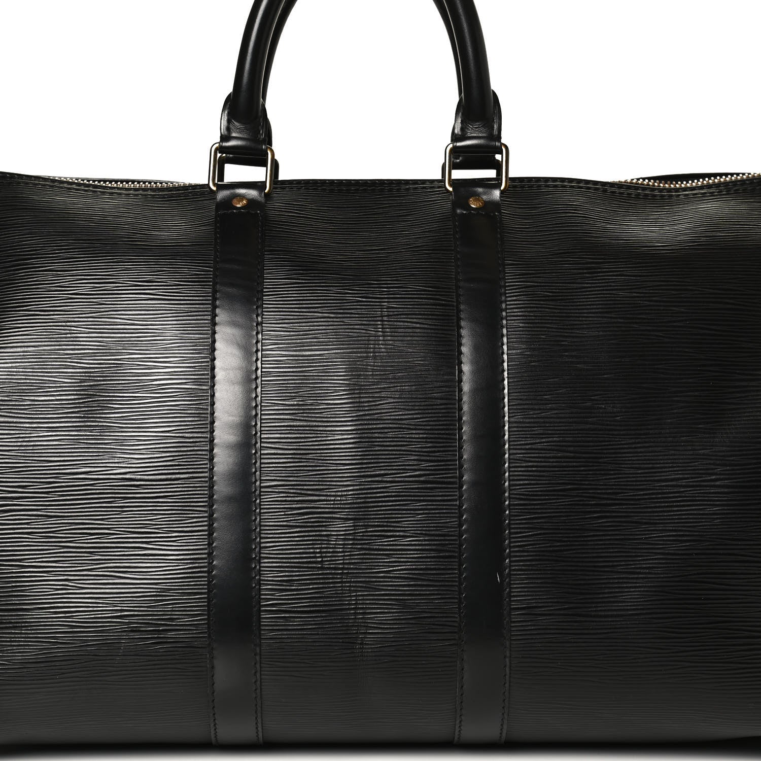 Louis Vuitton Epi Keepall 45 Black 8 of 14