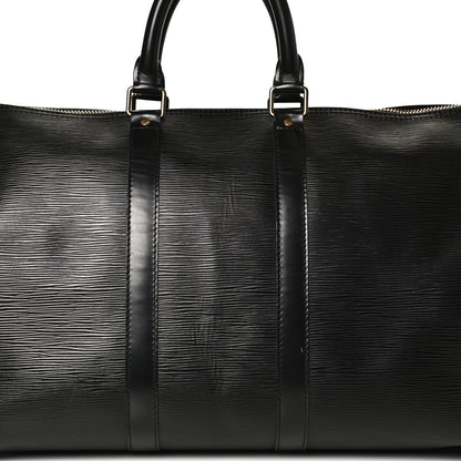 Louis Vuitton Epi Keepall 45 Black 8 of 14
