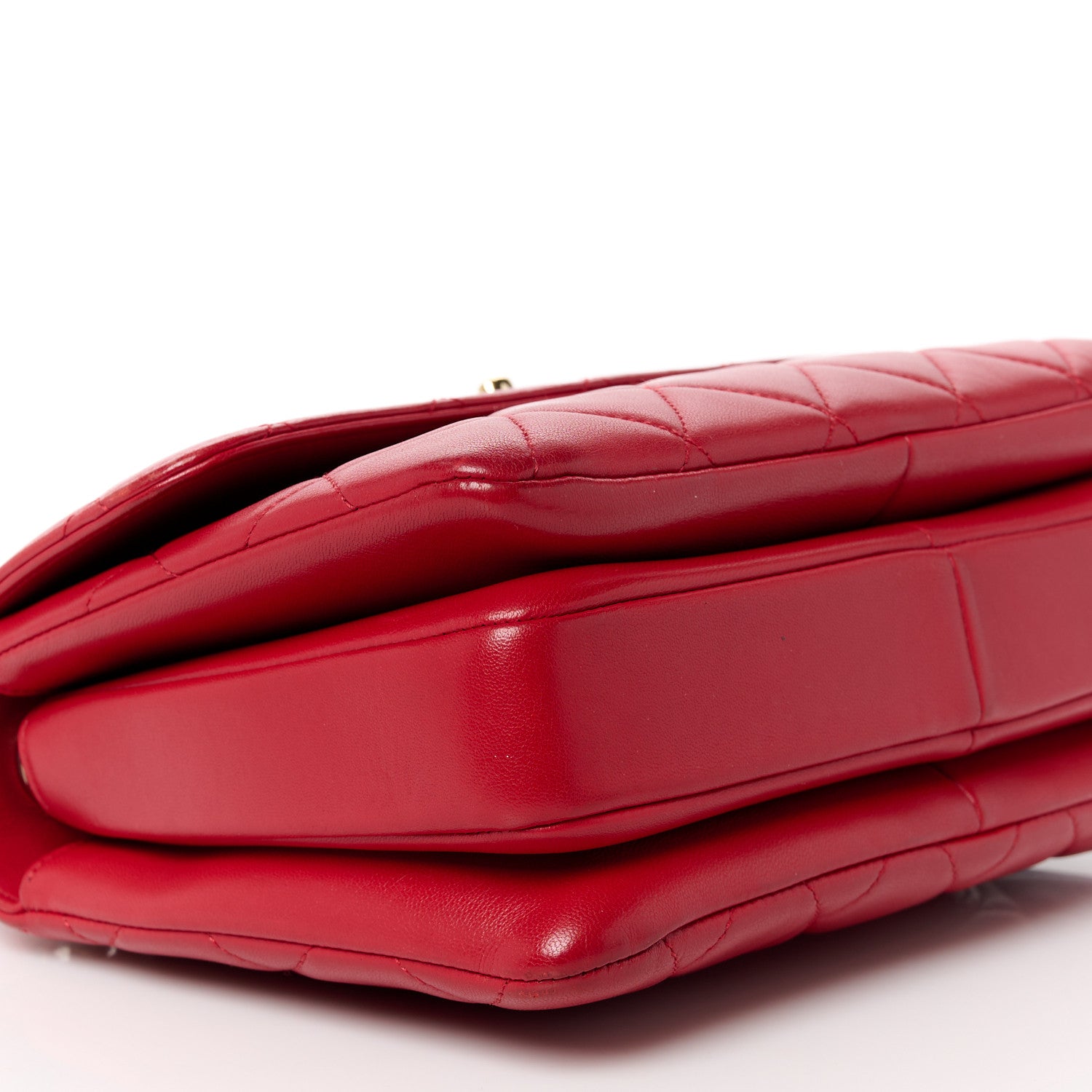 Chanel Lambskin Quilted Small Trendy CC Flap Dual Handle Bag Red 11 of 15