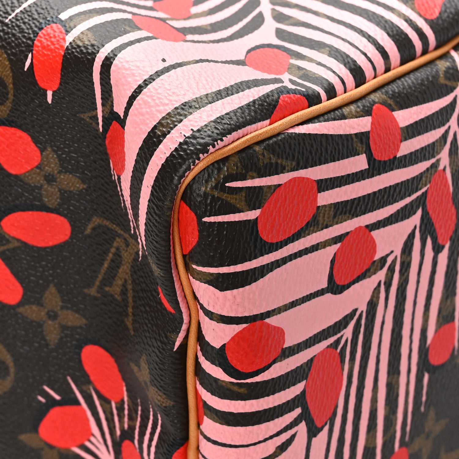 Louis Vuitton Monogram Jungle Dots Speedy 30 Sugar Pink Poppy 11 of 13