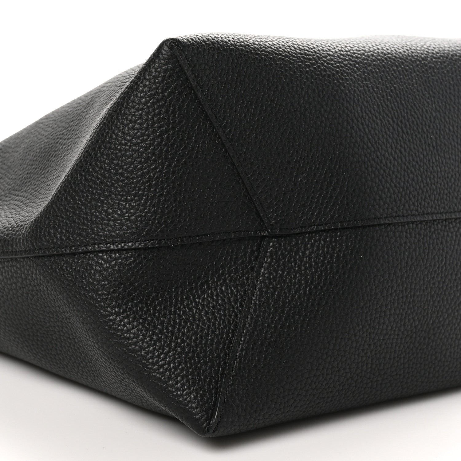 Mansur Gavriel Pebbled Calfskin Everyday Cabas Black 8 of 9