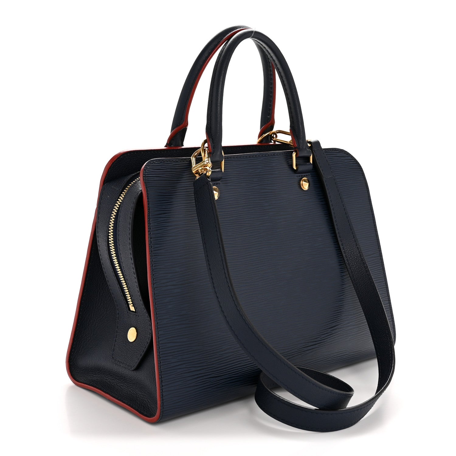 Louis Vuitton Epi Vaneau MM Marine Rouge 3 of 14