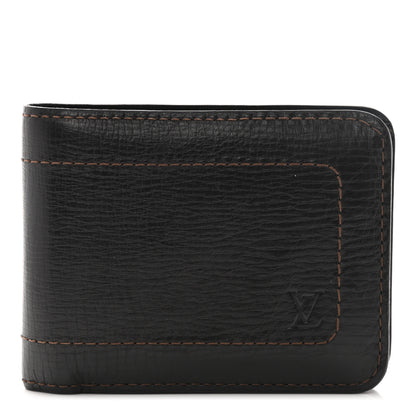 Louis Vuitton Utah 6 Cards Bill Holder Wallet Coffee 1 of 9