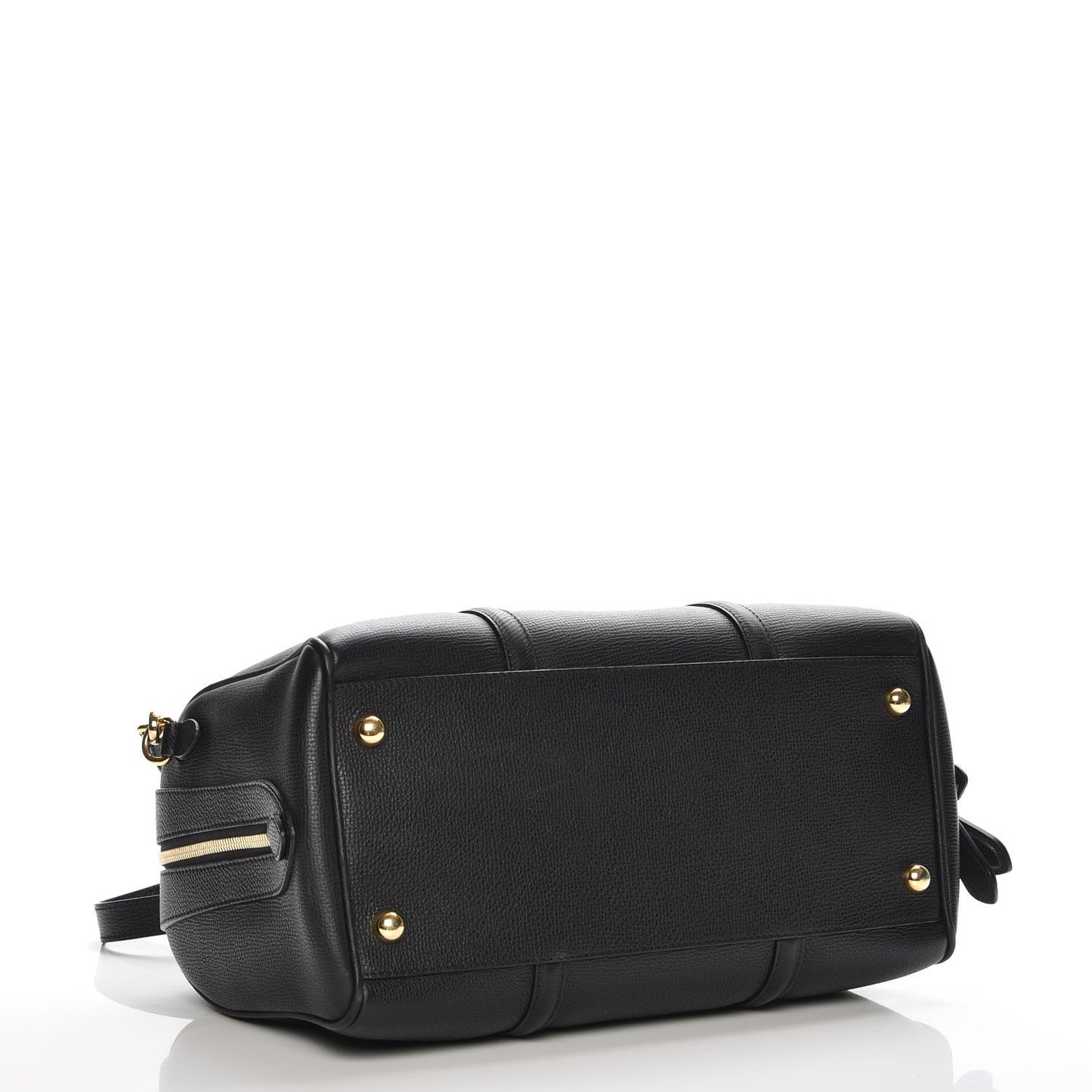 Derby Calfskin Medium Alchester Bowling Bag Black