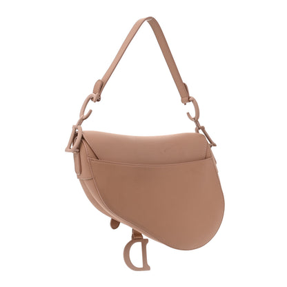 Christian Dior Ultra Matte Calfskin Saddle Bag Blush 3 of 12