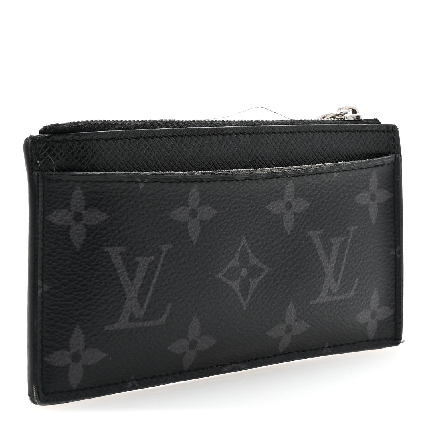 Louis Vuitton Taigarama Coin Card Holder Black 3 of 7
