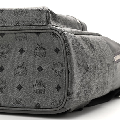 MCM Visetos Small Stark Backpack Phantom Grey 10 of 10