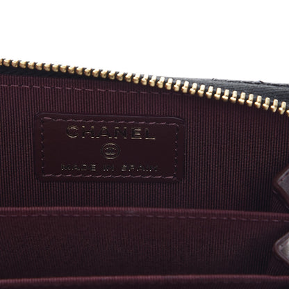 Chanel Caviar Quilted Zip Coin Purse Black 6 of 8