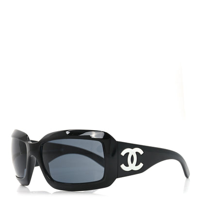 Chanel Mother of Pearl CC Sunglasses 5076-H Black 1 of 7
