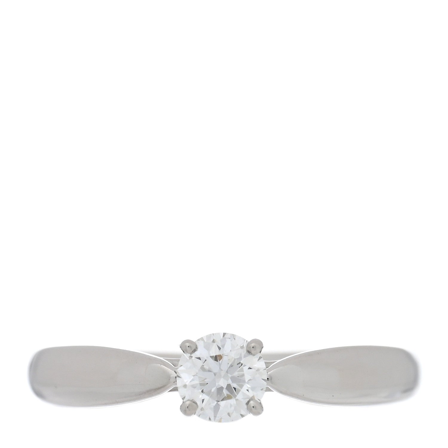 Tiffany Platinum Diamond .24ct Harmony Solitaire Engagement Ring 48 4.5 1 of 5