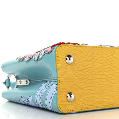 Louis Vuitton Calfskin Lizard Artycapucines Tschabalala Self PM Multicolor 7 of 10