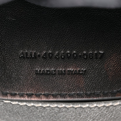 Saint Laurent Metallic Calfskin Y Quilted Monogram Small Loulou Chain Satchel 7 of 11