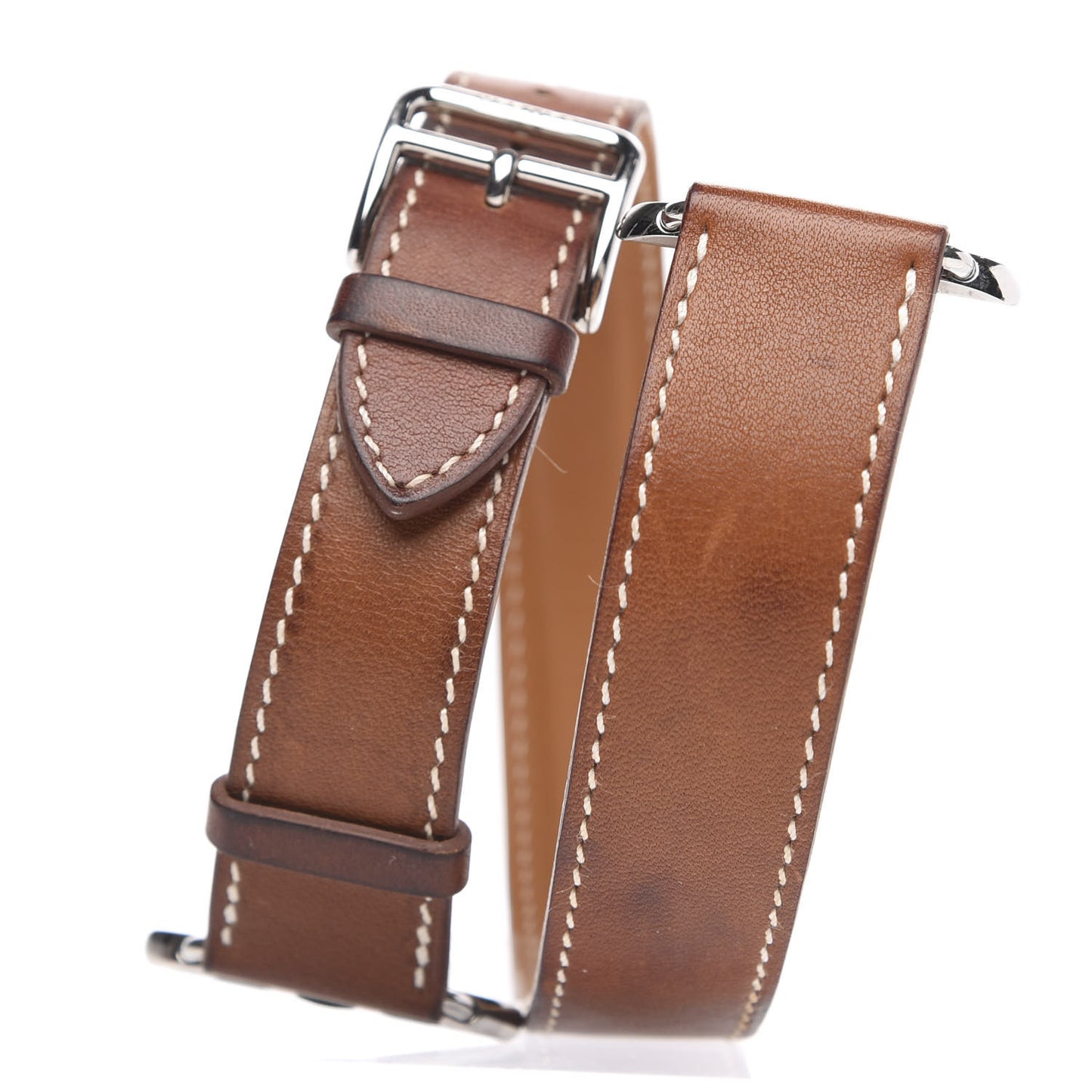 Barenia 38mm Apple Watch Double Tour Band Fauve