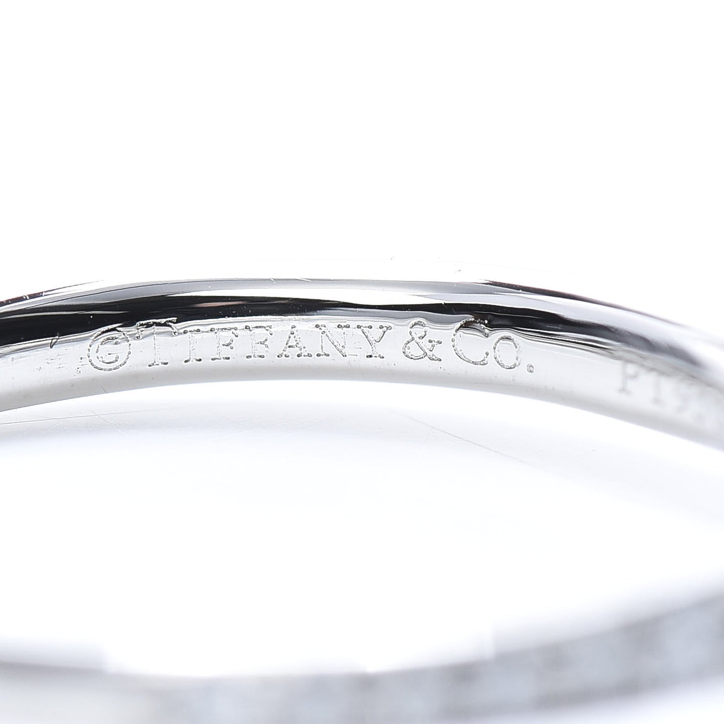Platinum Diamond .25ct Round Brilliant Harmony Engagement Ring 49 5