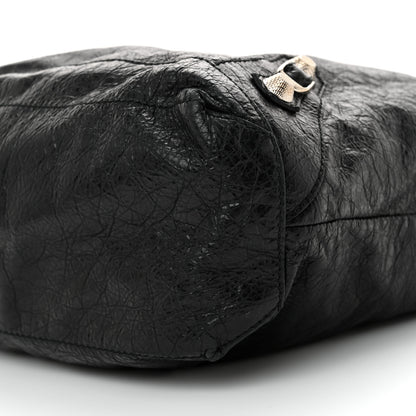 Balenciaga Agneau Giant 12 Silver Hardware Day Hobo Black 11 of 13