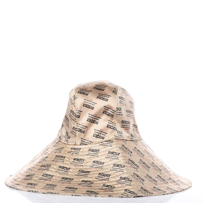 Gucci Silk Stamp Print Bucket Hat 3 of 6