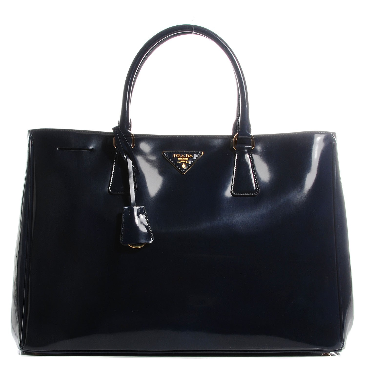 Prada Spazzolato Large Tote Baltico 1 of 10