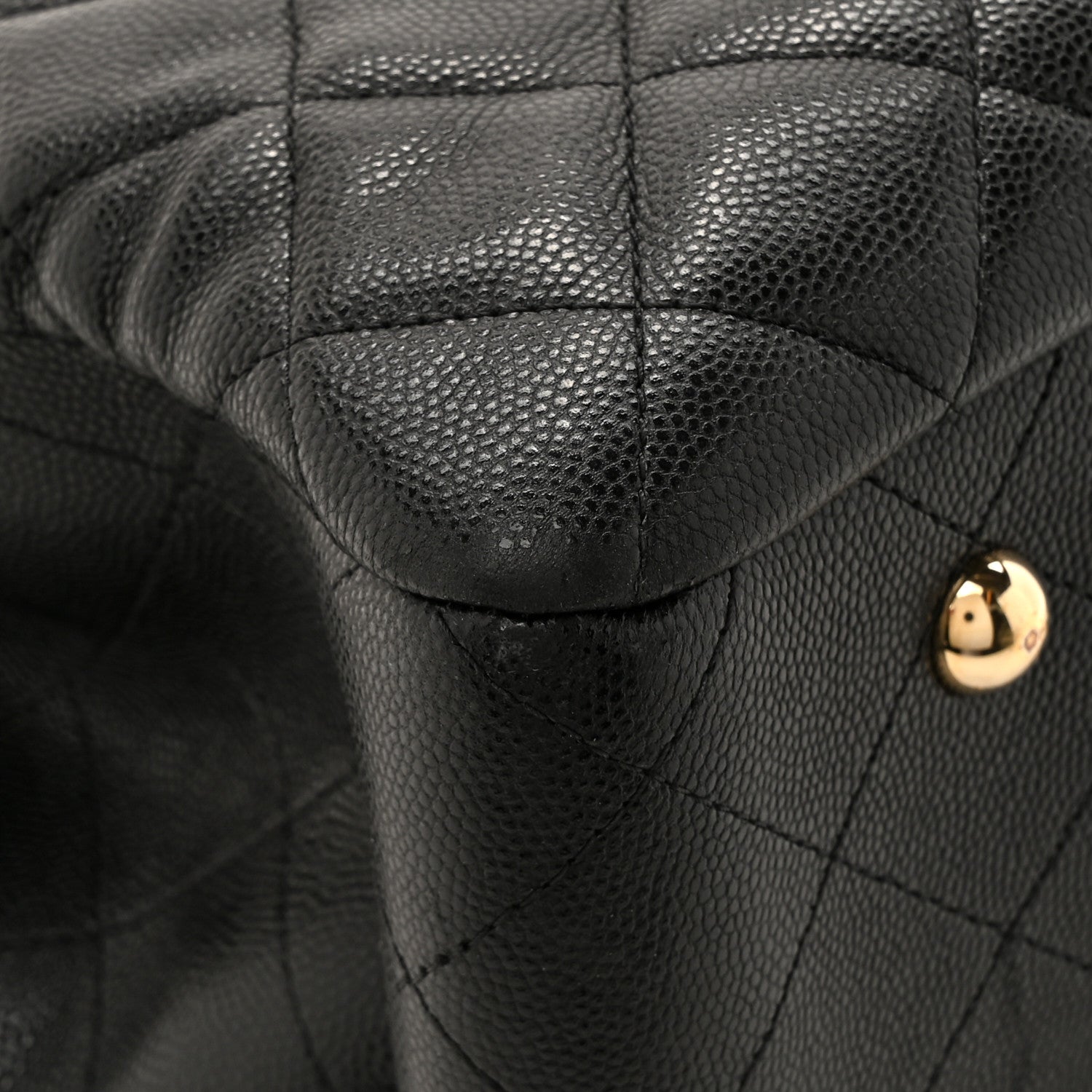 Chanel Caviar Quilted Large Shopping Tote Black 11 of 16